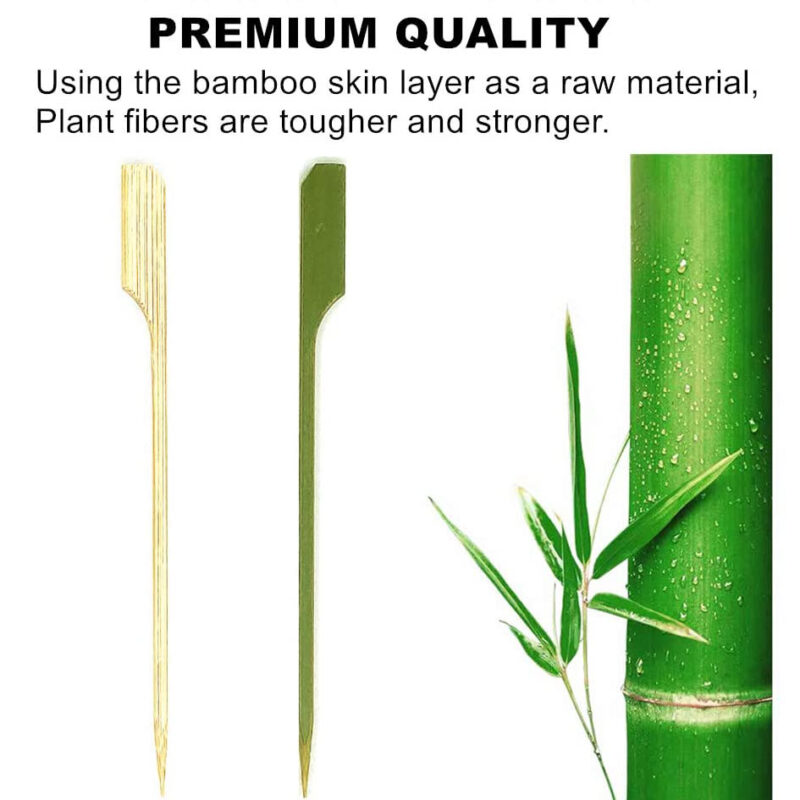 Pinchos Bambú – 9cm – Paquete de 25 unidades
