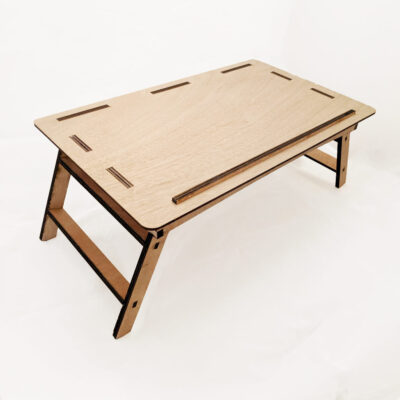 Escritorio / Mesita Portátil plegable ´Lap Desk´ para Laptop ligera, grande y hecha de madera