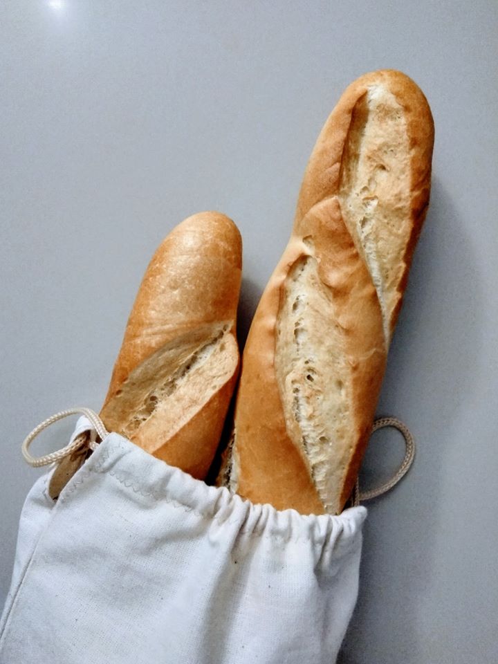 Baguetera – Bolsa para pan baguette – ECO-LÓGICA
