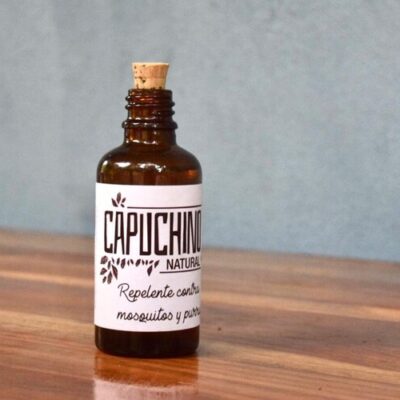 Repelente natural contra mosquitos y purrujas – 50 ml – Capuchino