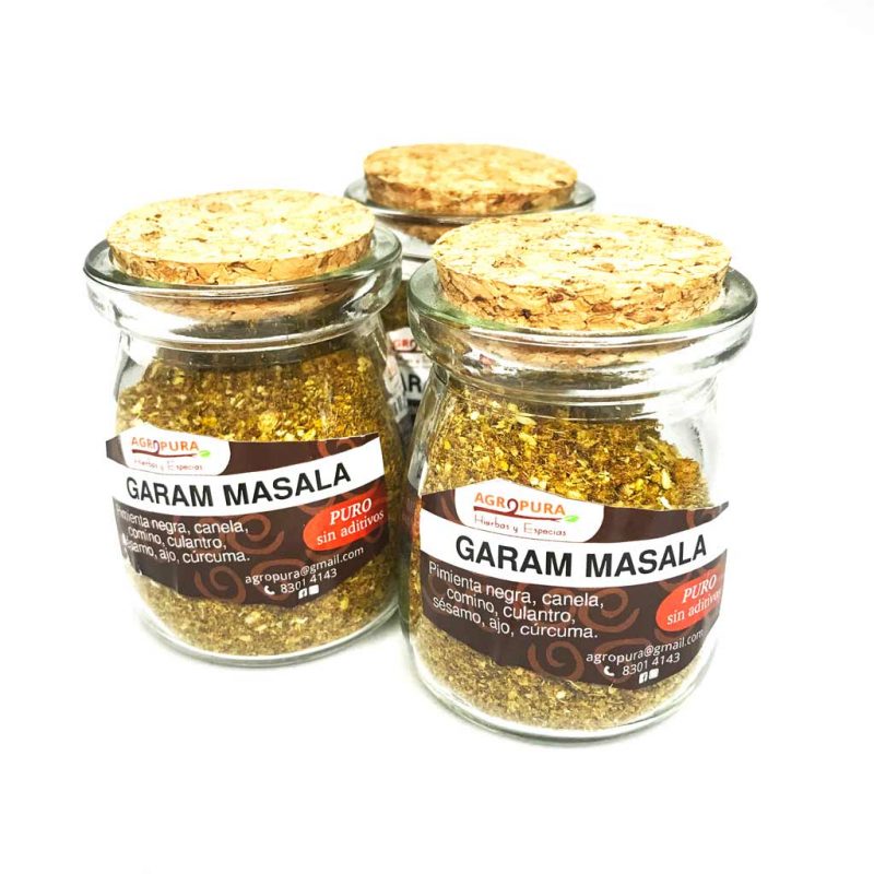 Garam Masala – Condimento puro en polvo – 38g – Agropura