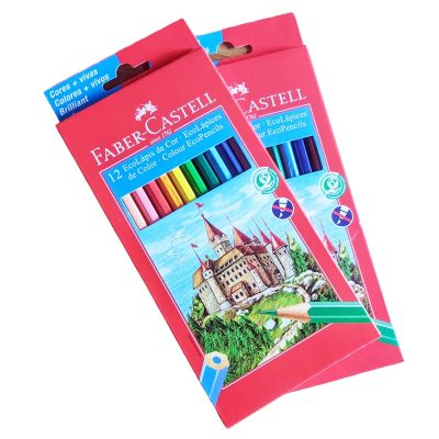 Faber-Castell Ecolápices de colores – 12 unidades