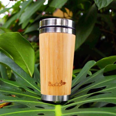 Vaso térmico bambú BioGO – 460ML